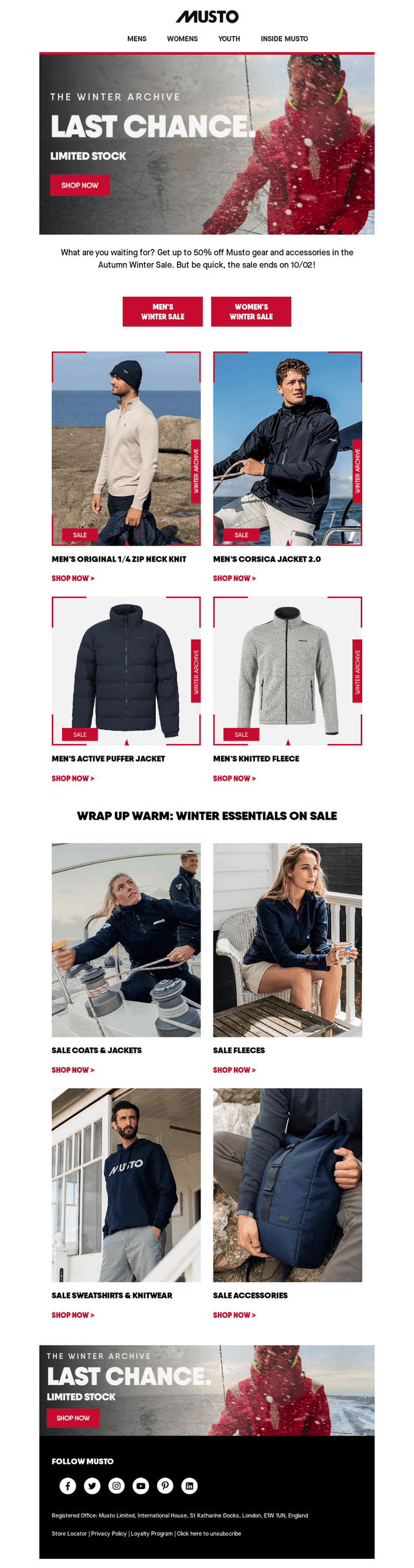 Last call: Up to 50% off!