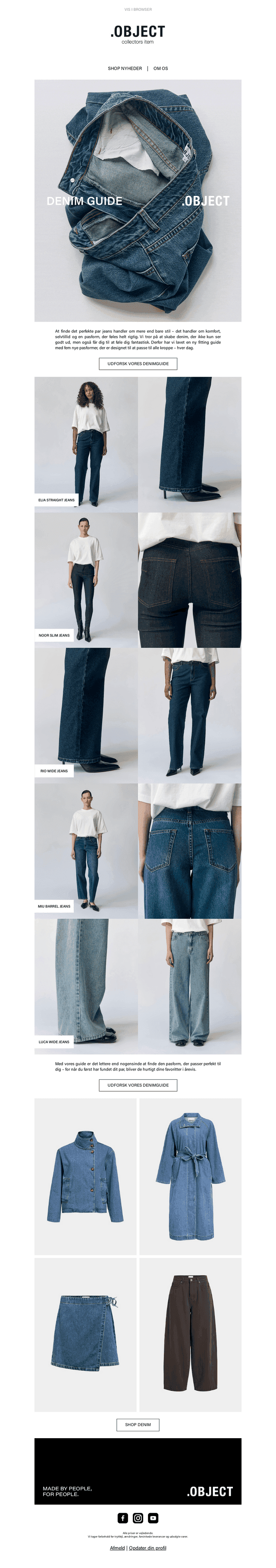 Træd ind i vores denim-univers