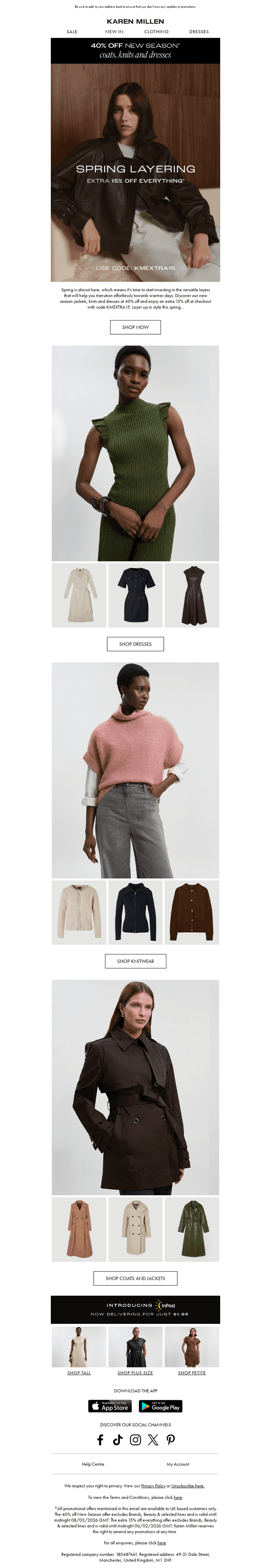 Spring Layering | Extra 15% Off