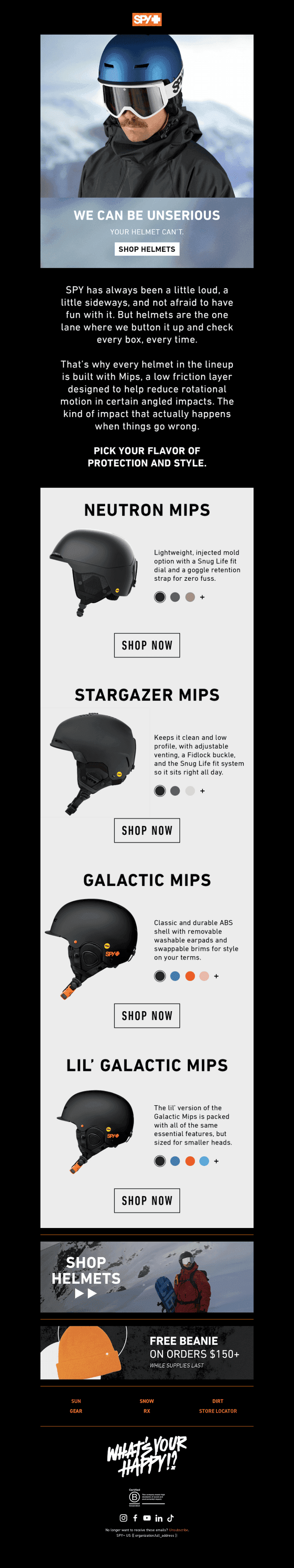 Loud brand, serious helmet