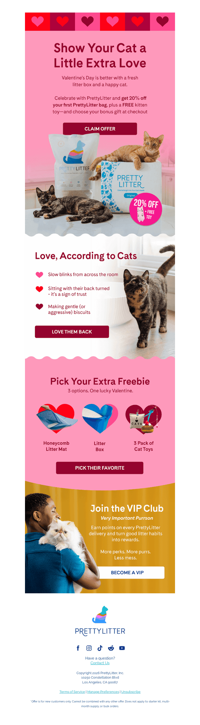 PrettyLitter email from Fri, Feb 6, 2026