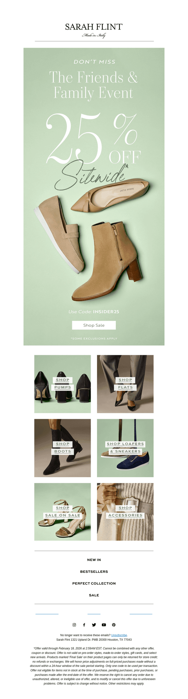 NEARLY EVERYTHING'S ON SALE