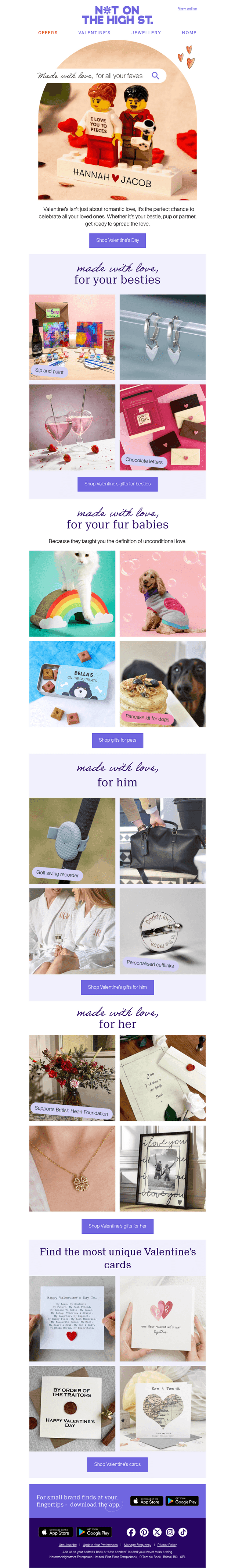 notonthehighstreet email from Fri, Feb 6, 2026