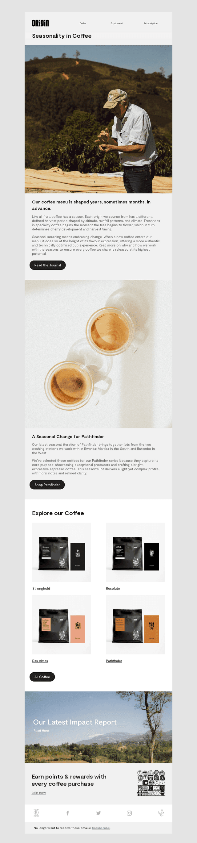 Seasonality in Coffee