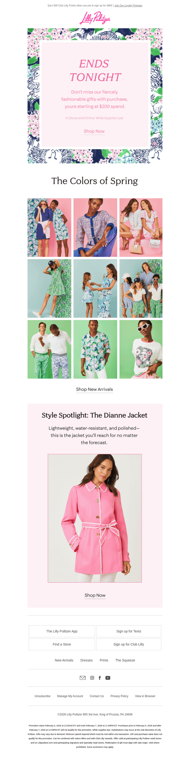 Ends Tonight! Chic Accessories with $200 Spend