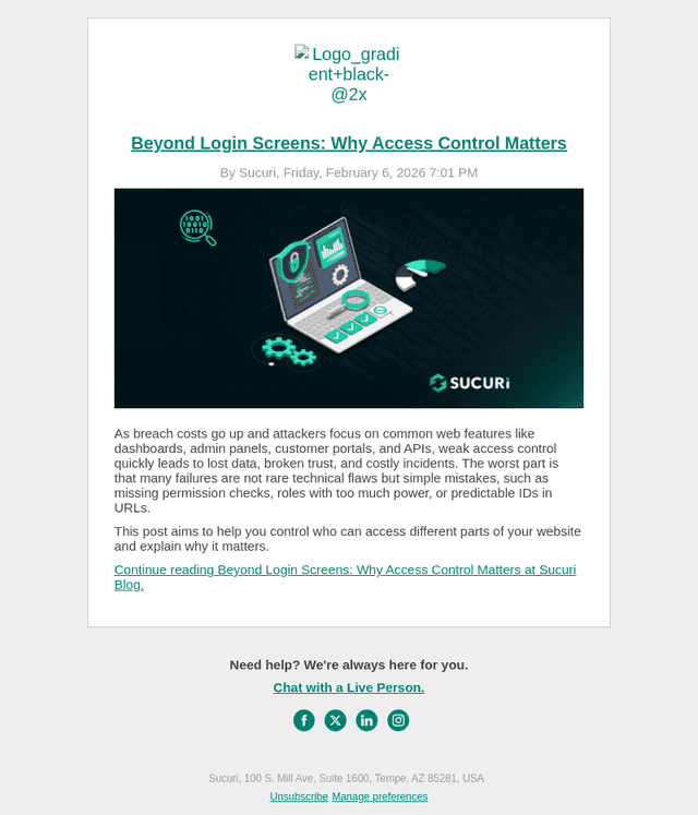 Beyond Login Screens: Why Access Control Matters