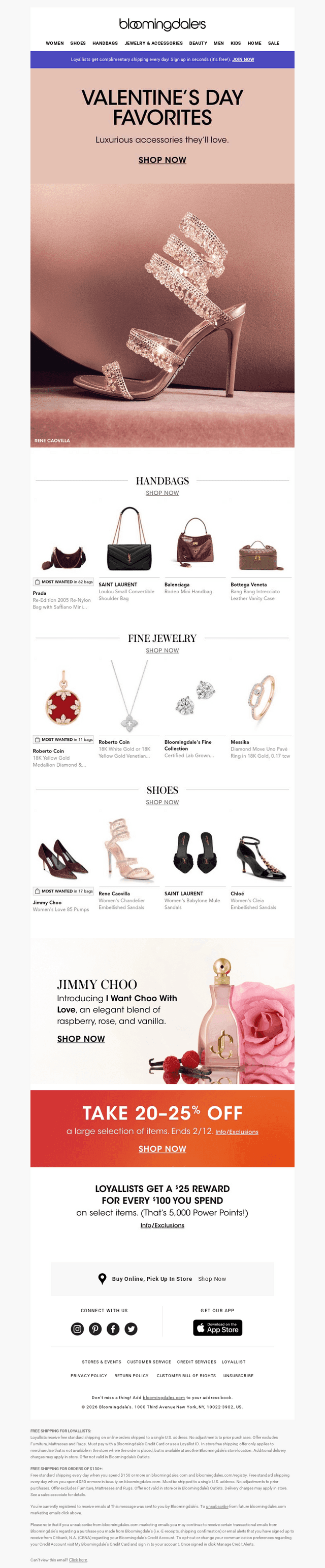 Luxe V-Day gifts