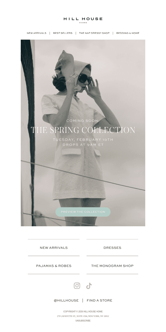 Coming Soon: The Spring Collection