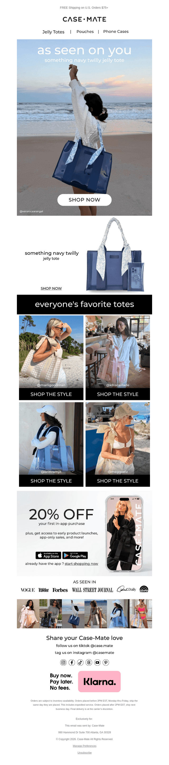 THE TOTE EVERYONE’S CARRYING 💙