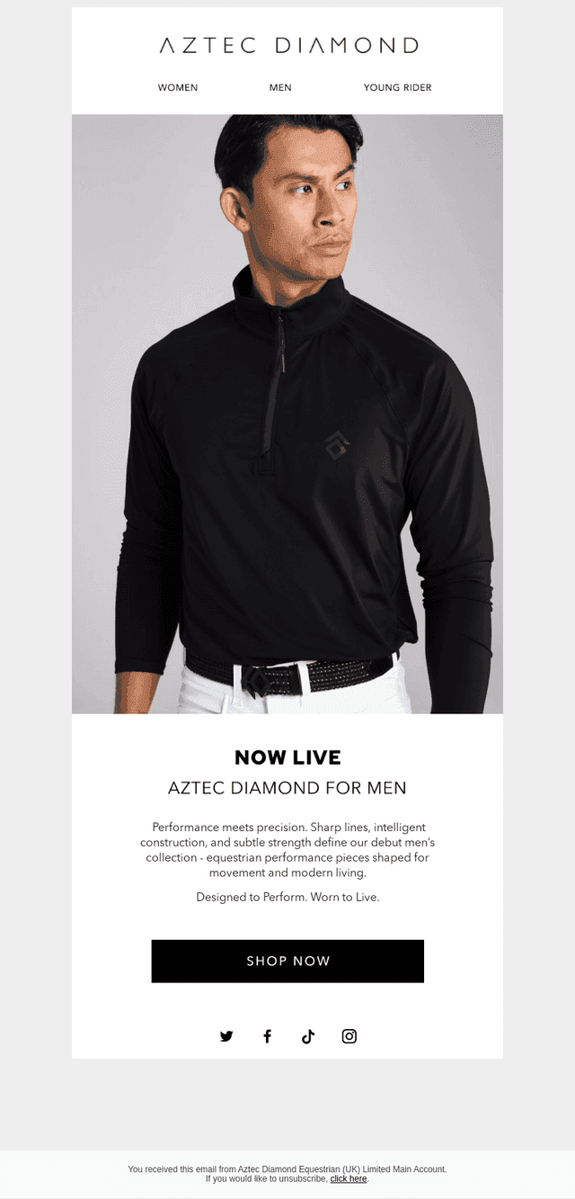 NOW LIVE: Aztec Diamond for Men