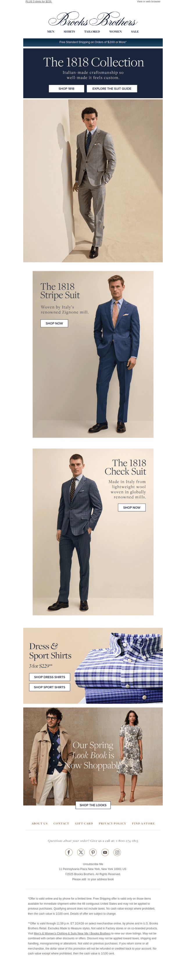 1818 Collection: Up-level your suiting