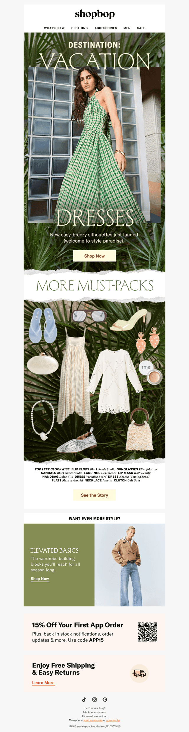 Destination: vacation dresses