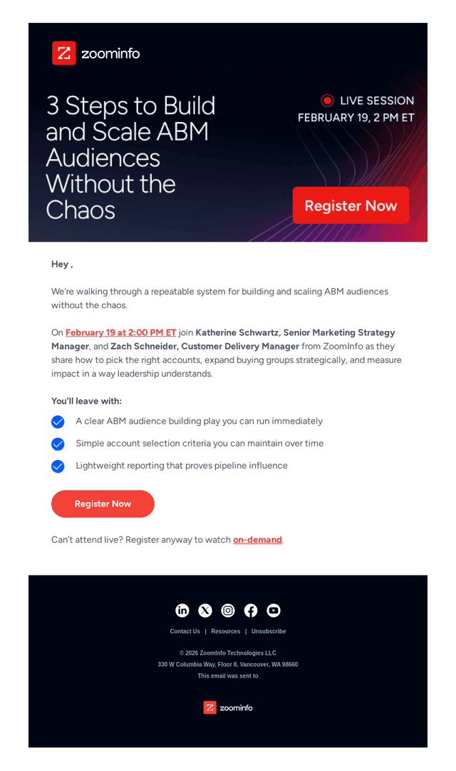 Stop spinning on ABM. Get the framework.