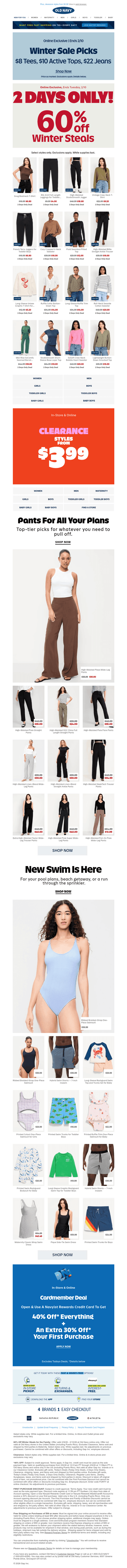 Go time: 60% off these steals