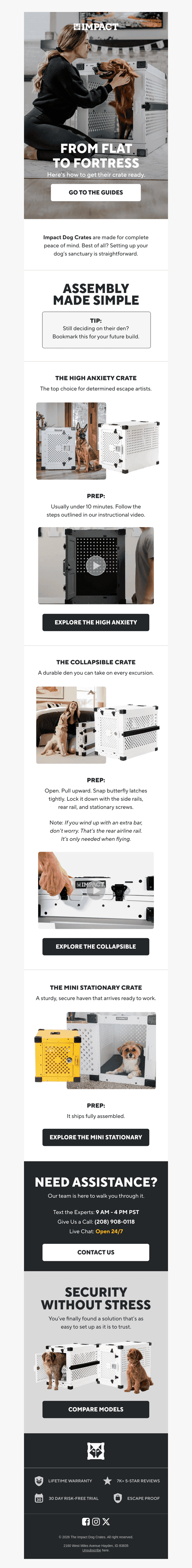 ⚡ Answers to crate assembly FAQs