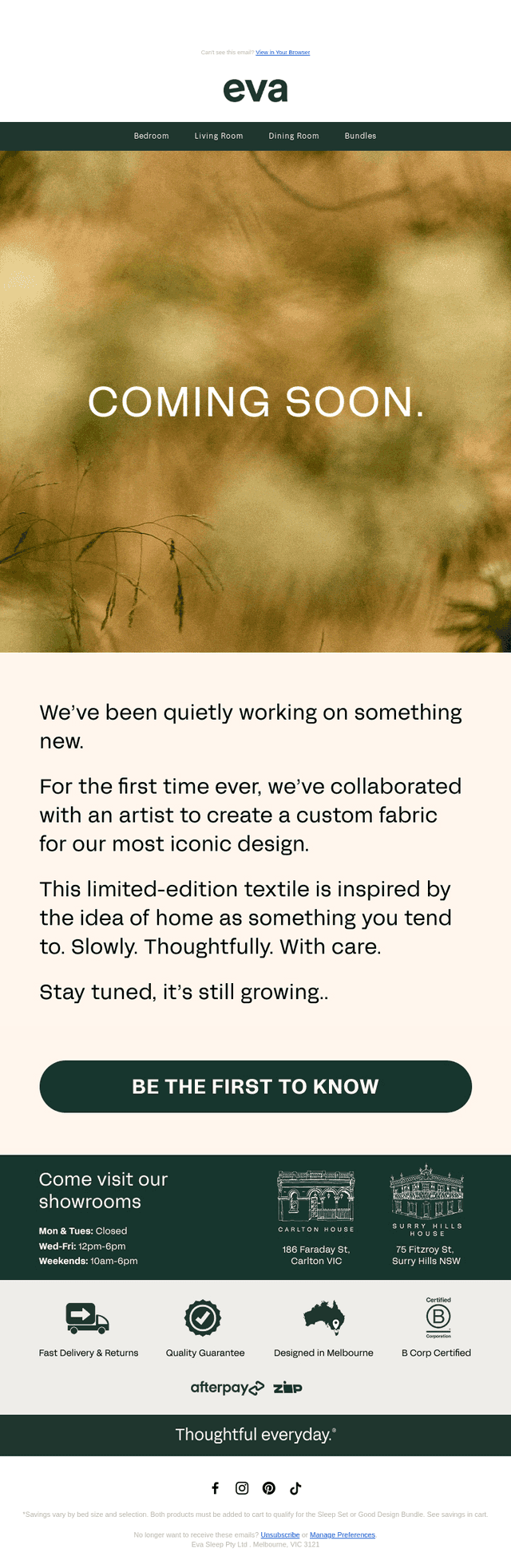 Something we’ve been quietly growing