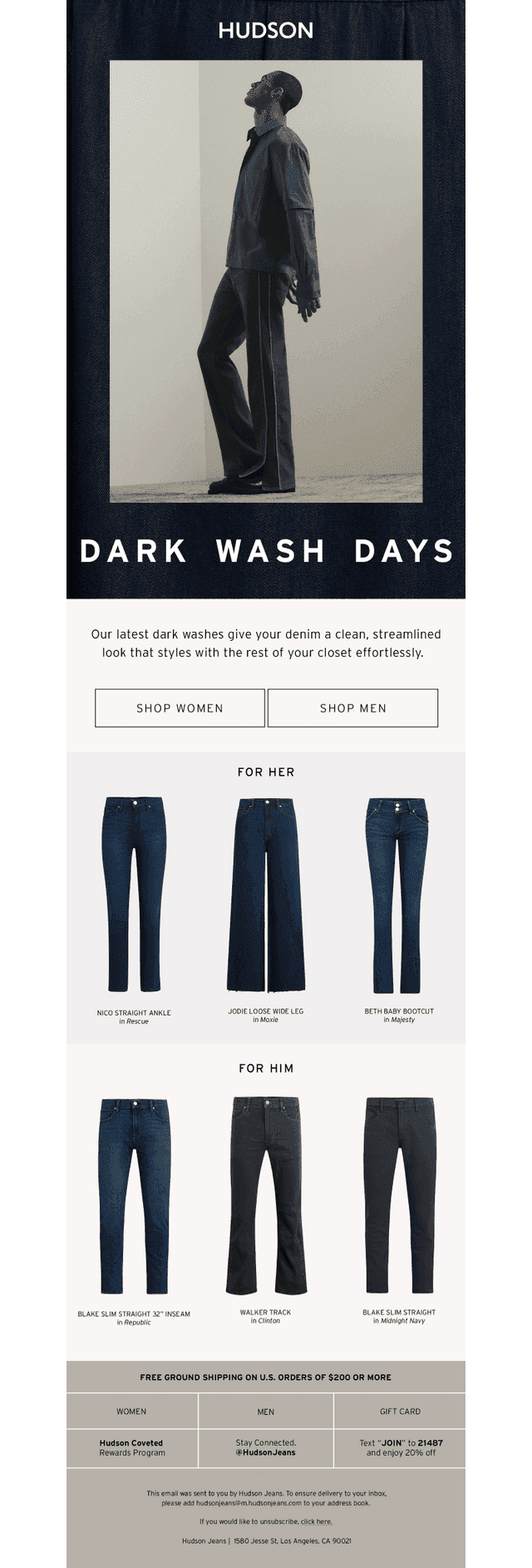 Dark Jeans That Do the Most