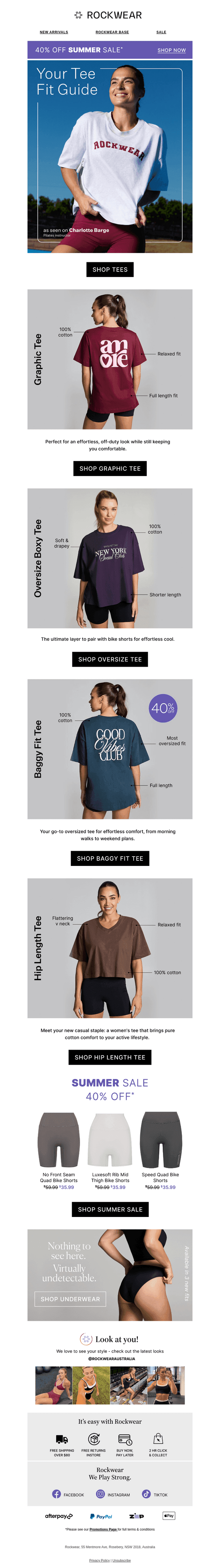 , Your Tee Fit Guide 👕