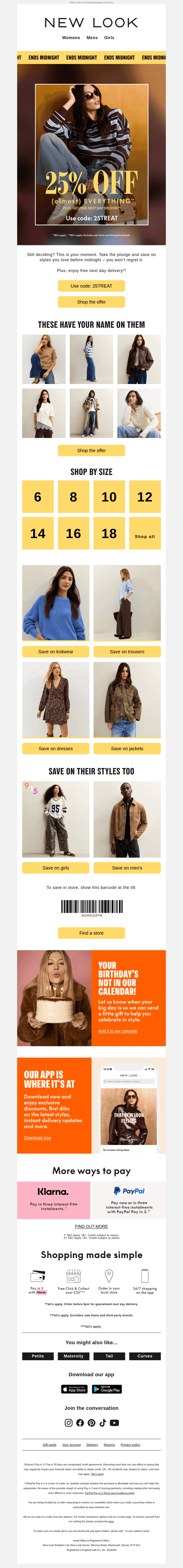 ONE MORE DAY: 25% off extended