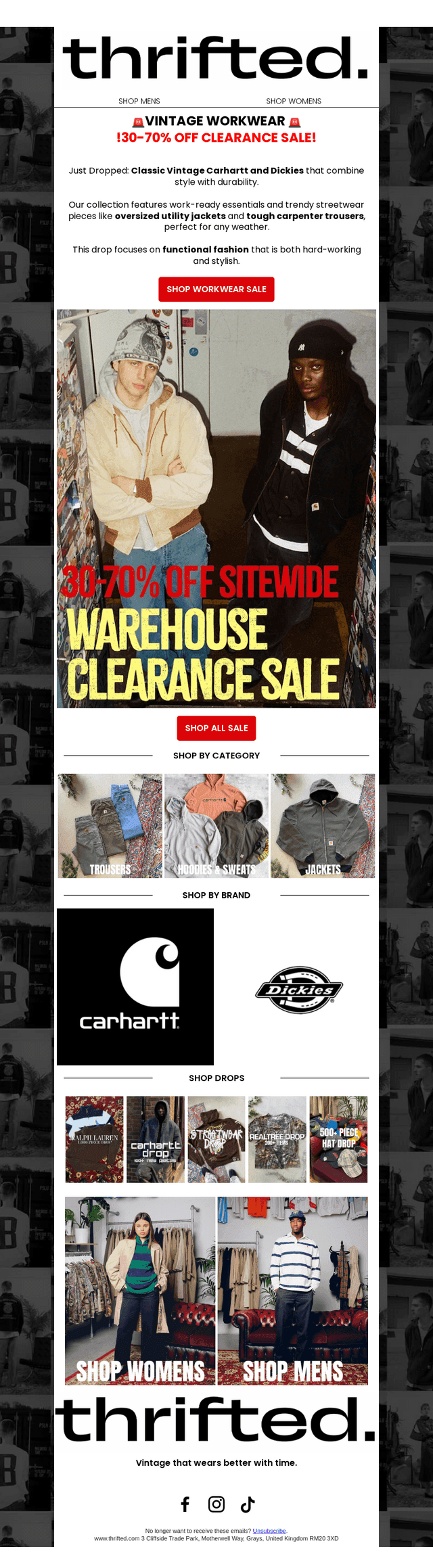 🚨30-70% Off All Workwear 🚨