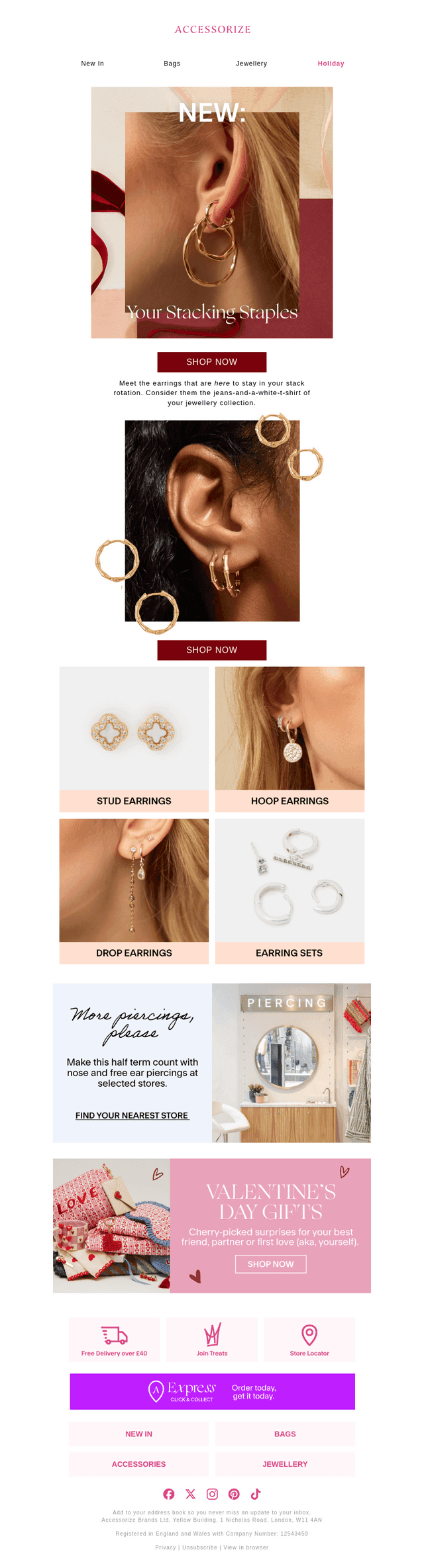 More earrings, please