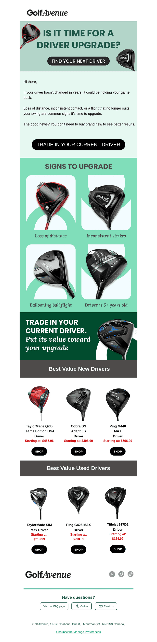 Is your driver holding you back?