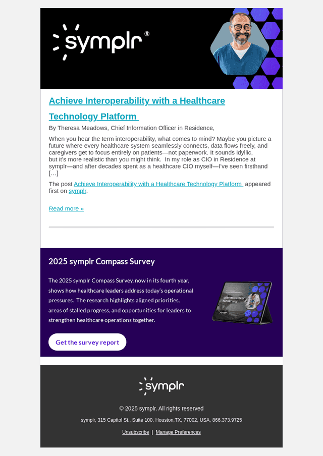 Achieve Interoperability with a Healthcare Technology Platform