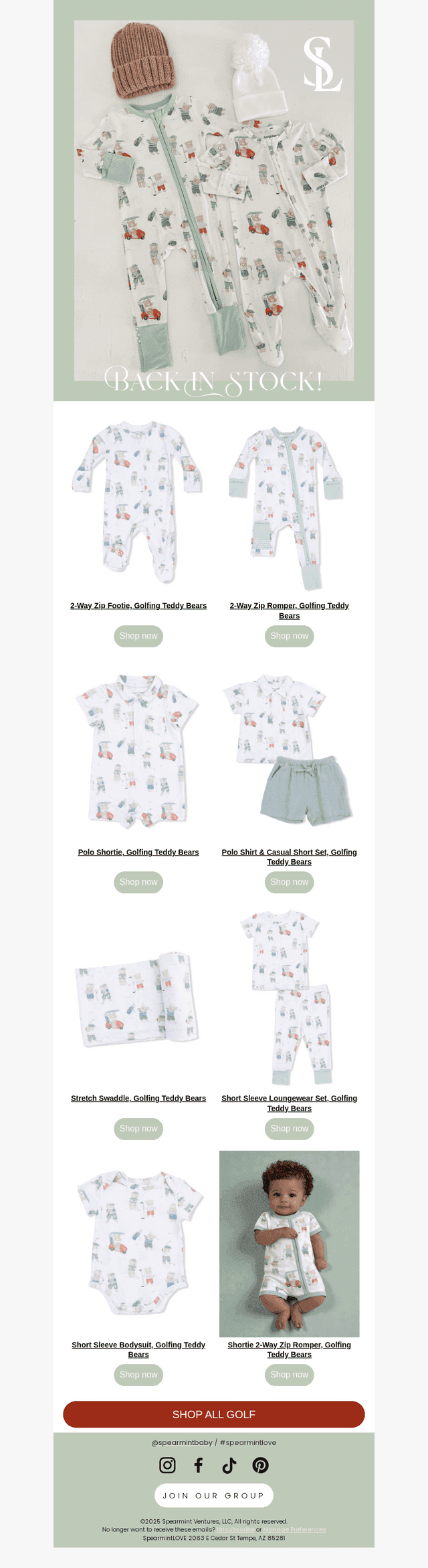 Restocked: Golfing Teddys 🧸⛳
