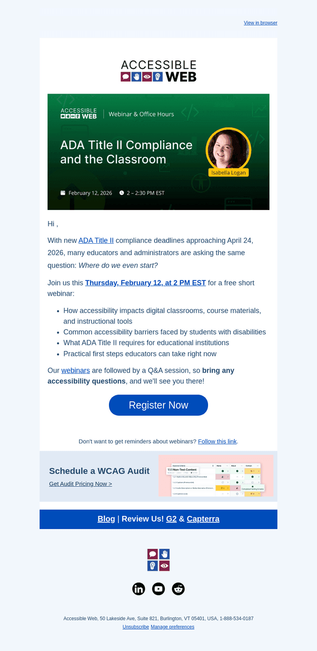 ADA Title II Compliance and the Classroom 🏫
