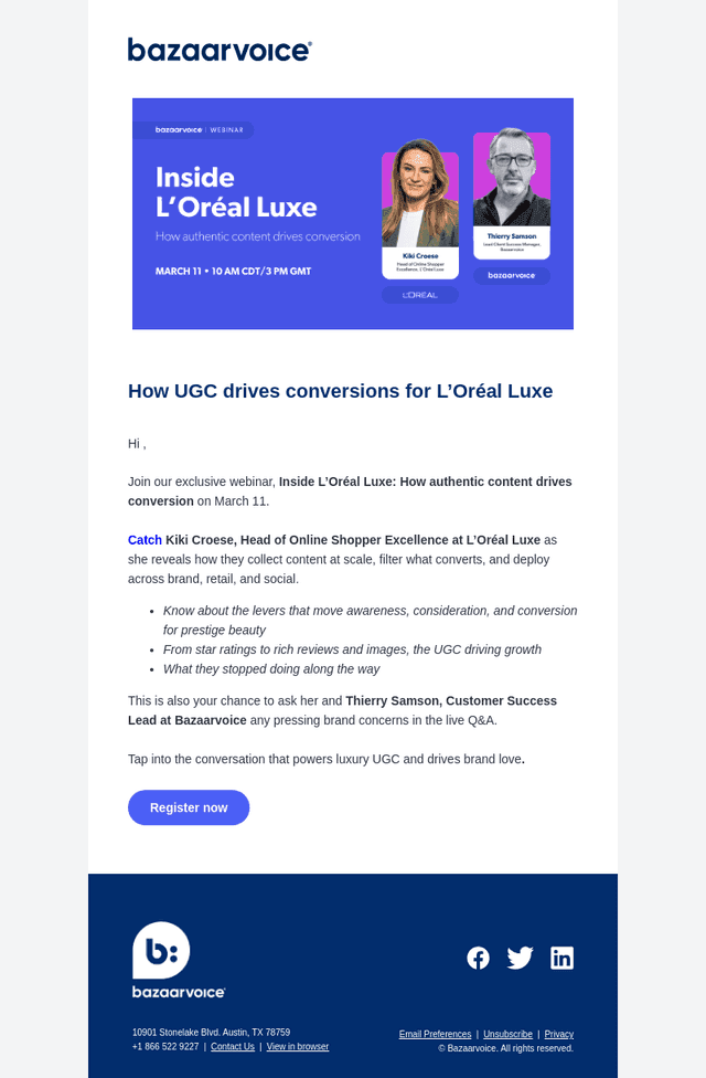 Get the L’Oréal Luxe UGC playbook