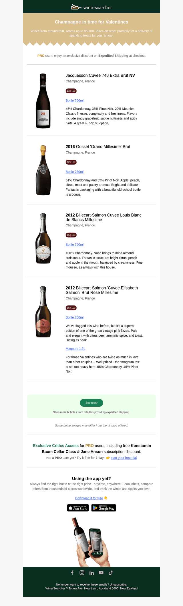 Wine email from Tue, Feb 10, 2026