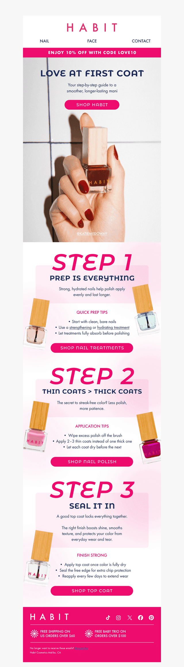 Your Best Mani, Step by Step ✨