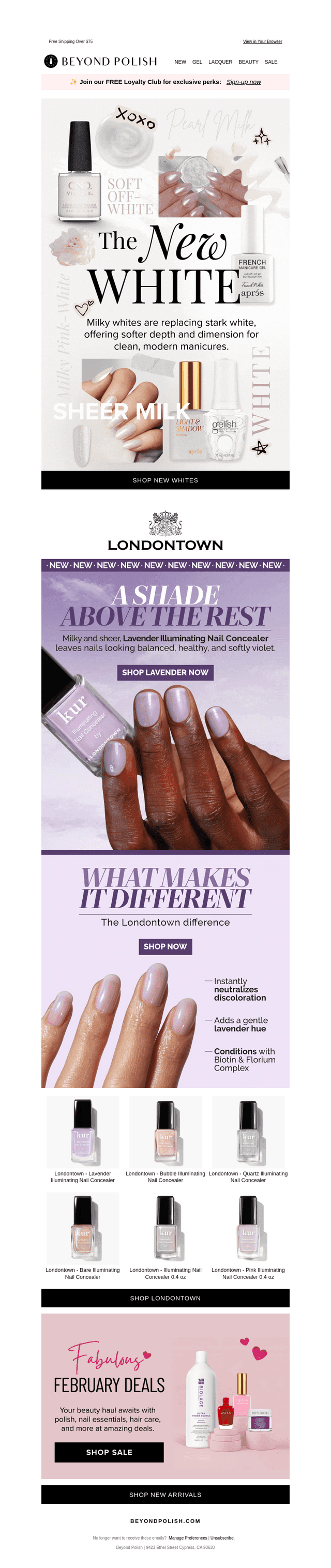 🤍 This Is How White Nails Look Now