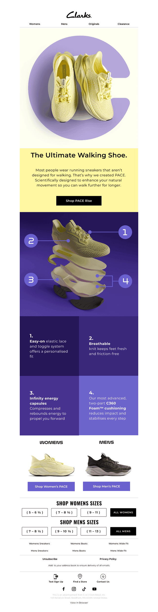 New Tech. Next-Level Walking.