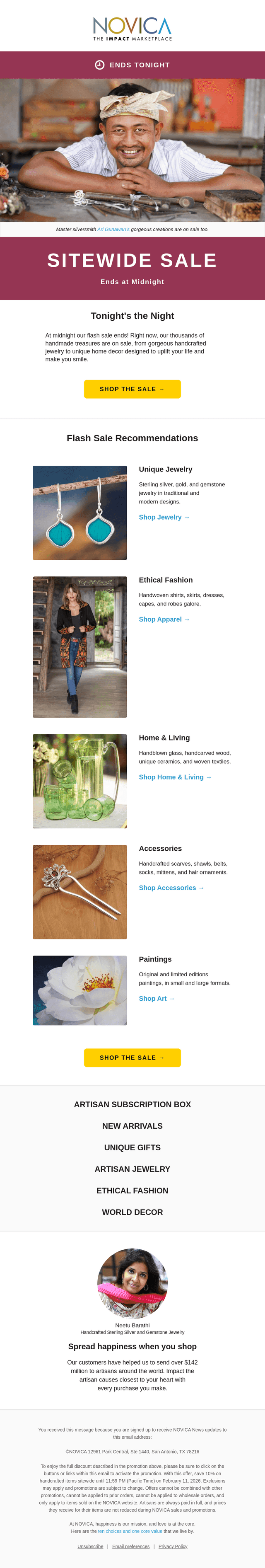 Flash Sale ends tonight — SAVE SITEWIDE