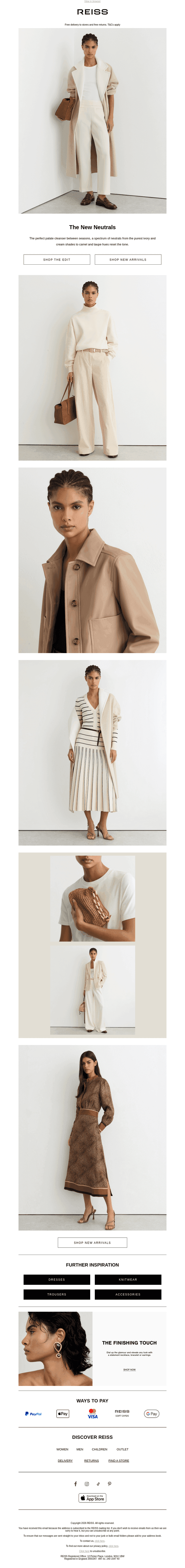 The New Neutrals