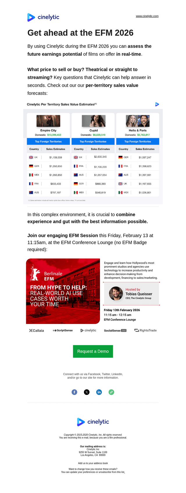Running the Numbers - EFM 2026