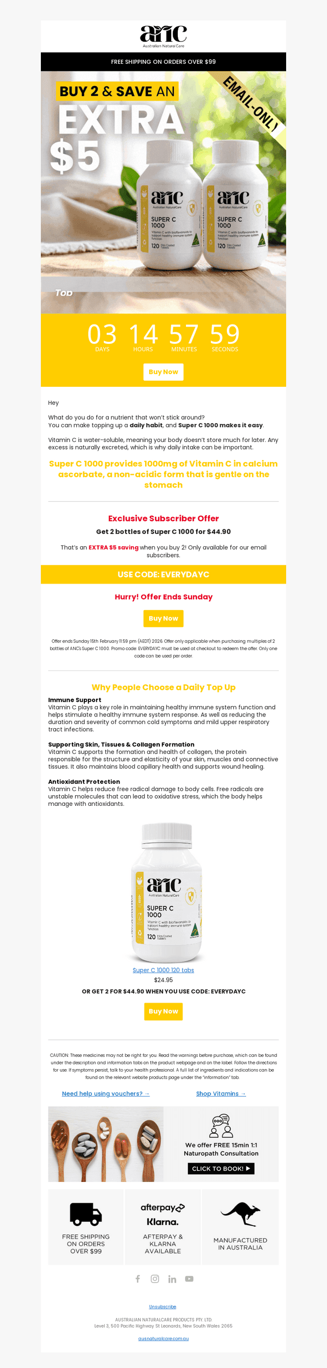 VOUCHER: Super C 1000