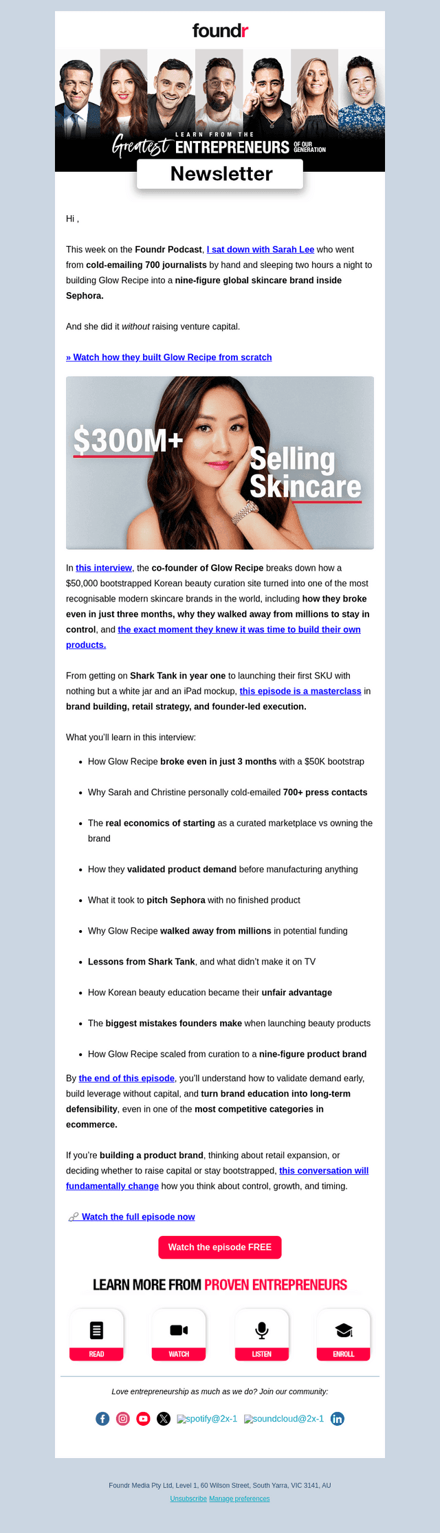 Foundr email from Wed, Feb 11, 2026