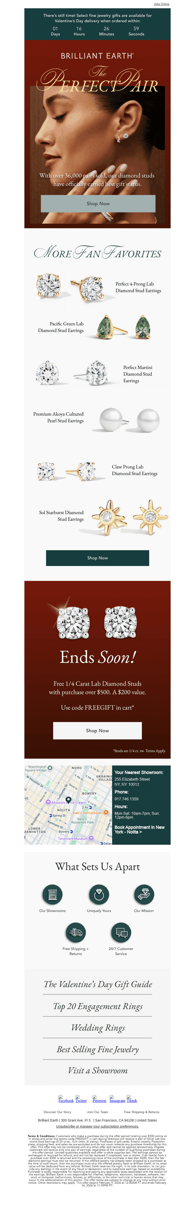 Brilliant Earth email from Thu, Feb 12, 2026