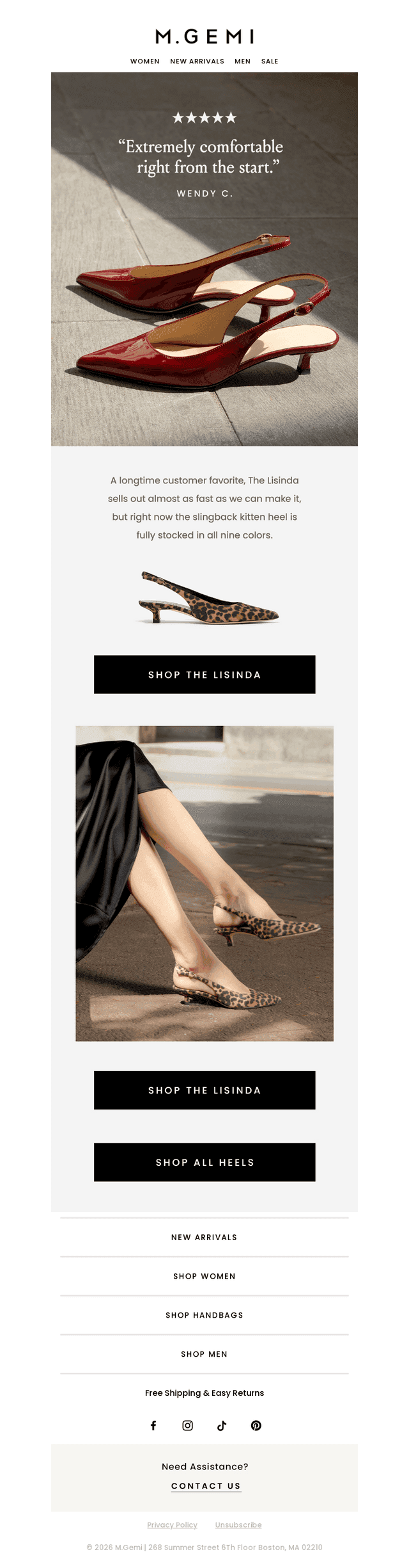 Low Heels, High Standards