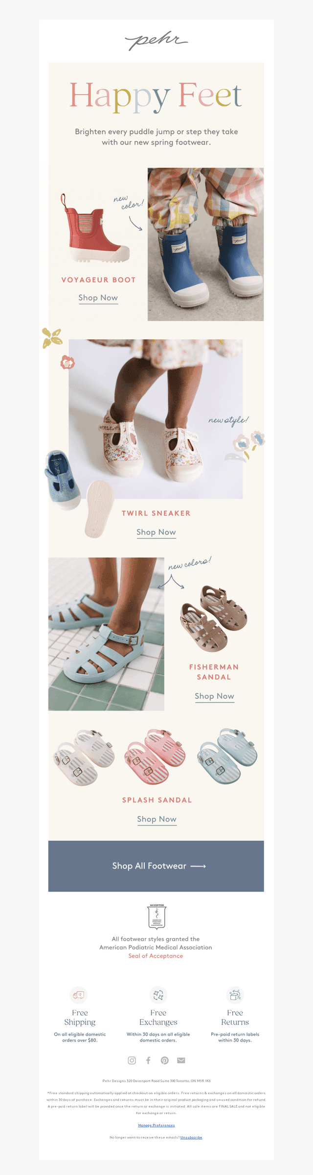 Happy Feet Start Here…