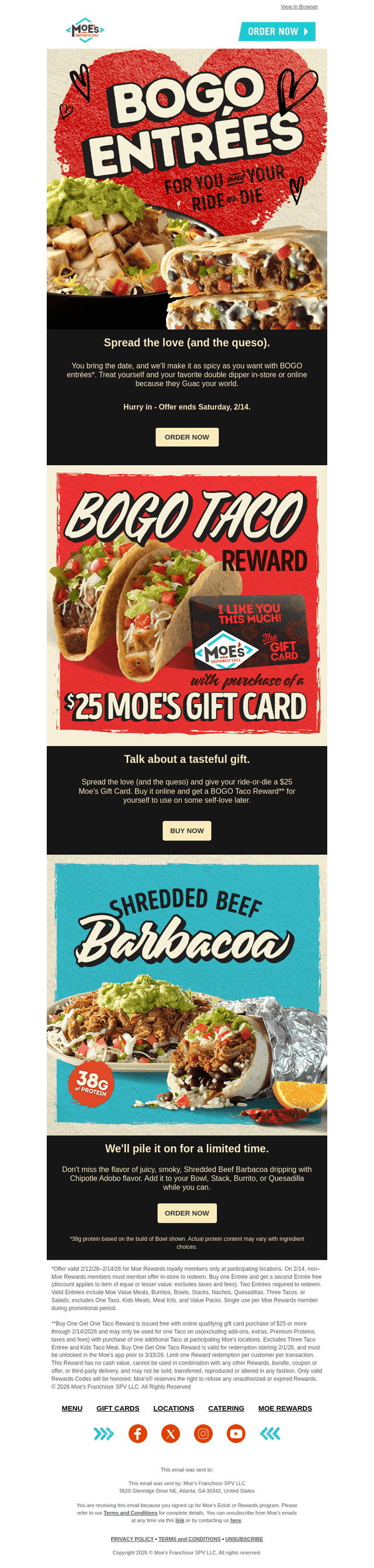 Moe?s Southwest Grill email from Thu, Feb 12, 2026