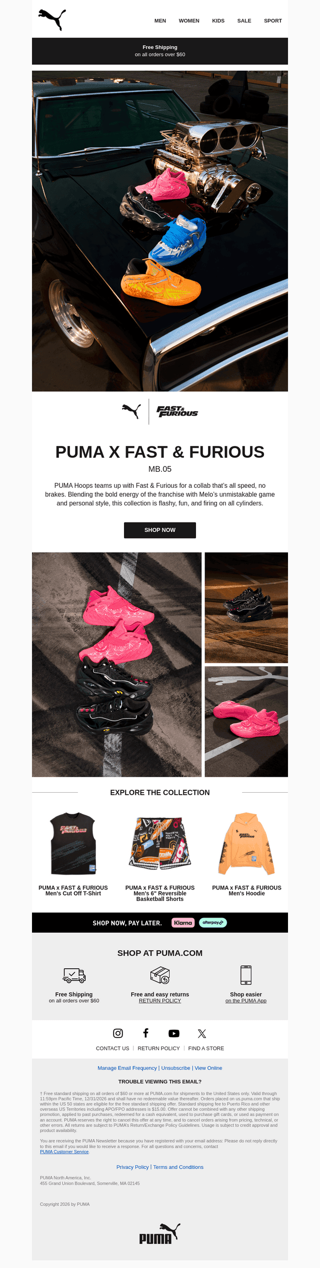 Enter: PUMA x FAST & FURIOUS