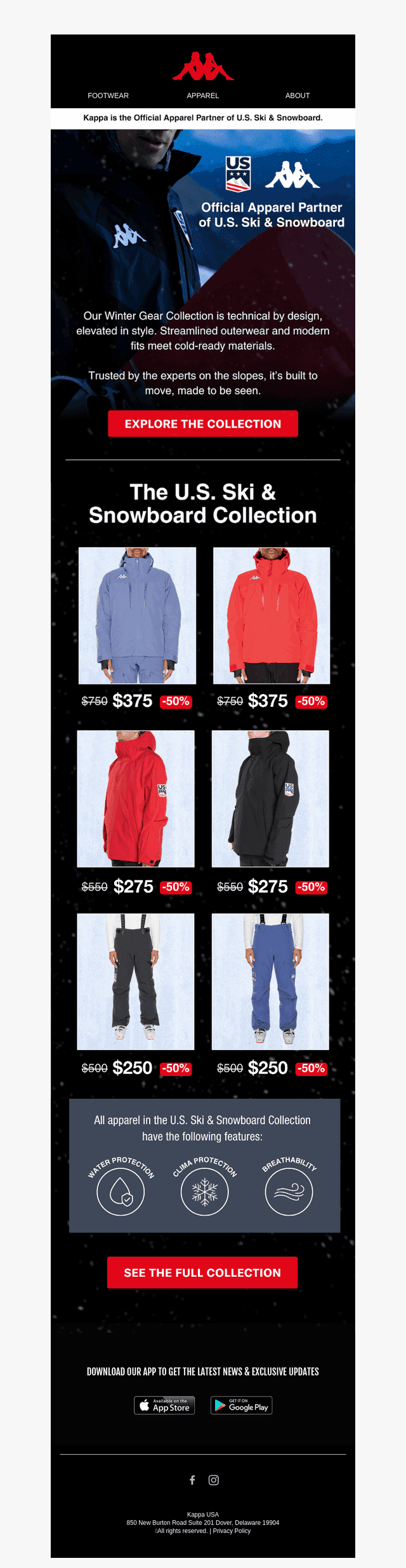 Explore the U.S. Ski & Snowboard Collection ⛷️