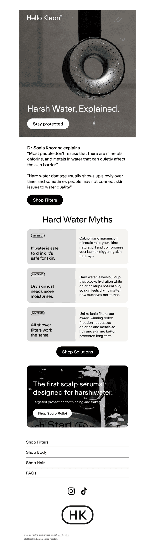 The truth about hard water