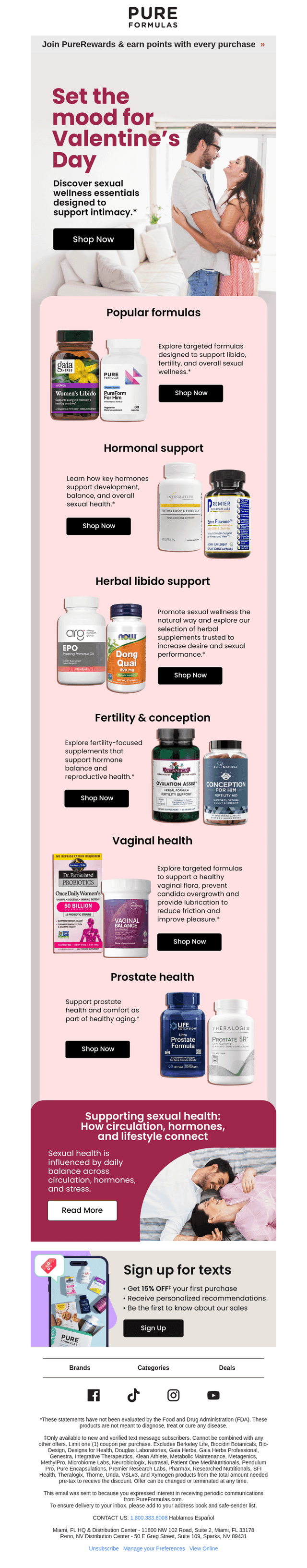 PureFormulas email from Thu, Feb 12, 2026