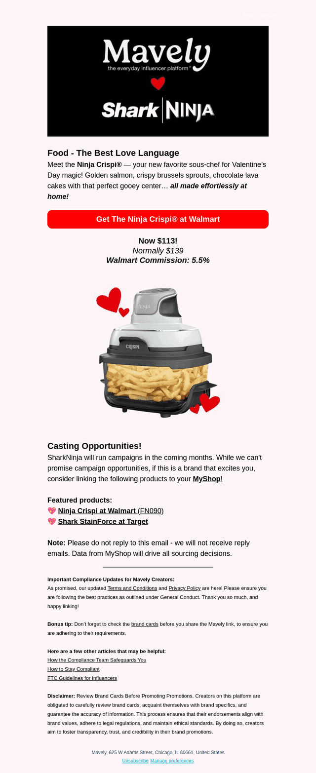 Mavely email from Thu, Feb 12, 2026