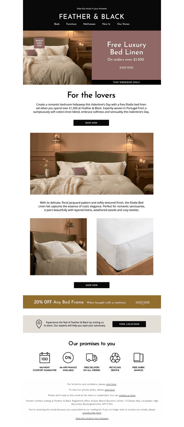 Create a romantic bedroom hideaway