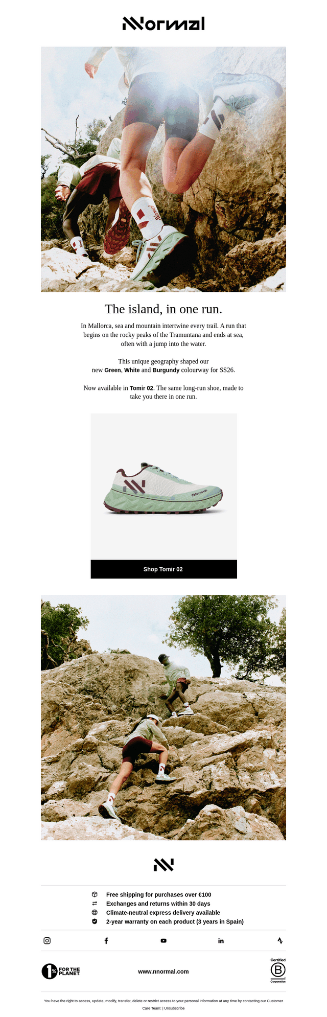 New colourway inspired by Mallorca.